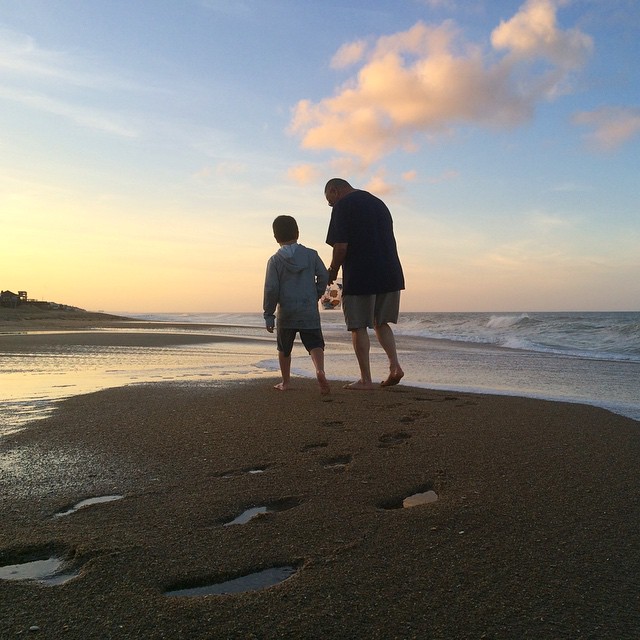 Instagrammer-Michael-Pinet-father-son-moment