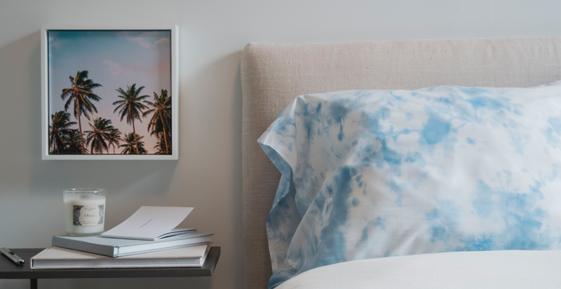 bedside table styling for happy travel dreams