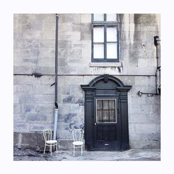 Grey character Montreal wall. Photo print by Instagrammer and Montreal photographer Celia Spenard-Ko.  This print and another 11 for sale on the Impressed Print Shop